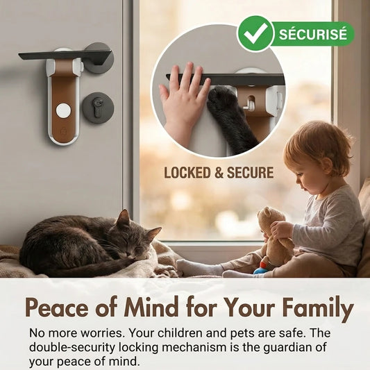 SecureGuard™ Door Lock – Child, Pet & Home Hotel Safety