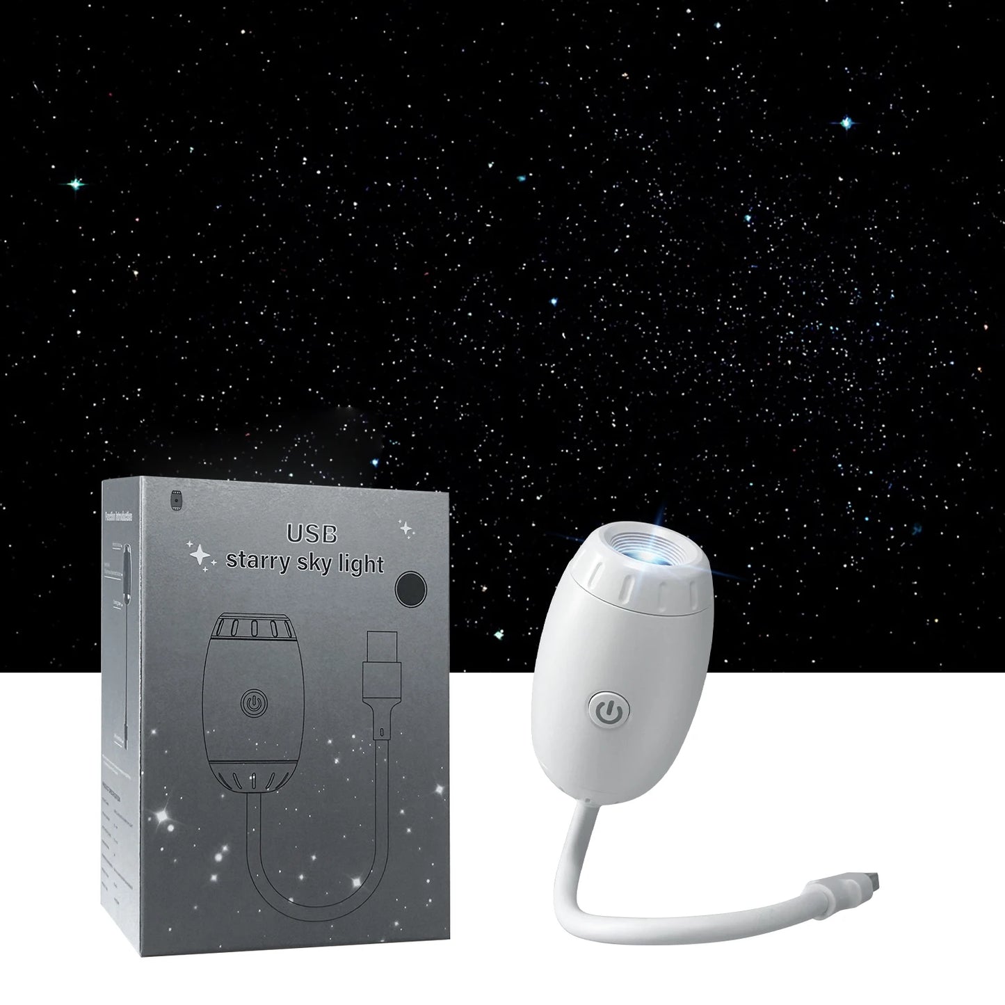 GalaxyDream™ Star Projector – USB LED
