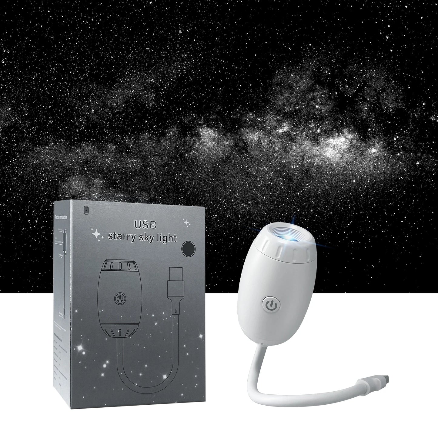 GalaxyDream™ Star Projector – USB LED