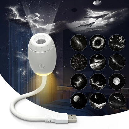 GalaxyDream™ Star Projector – USB LED
